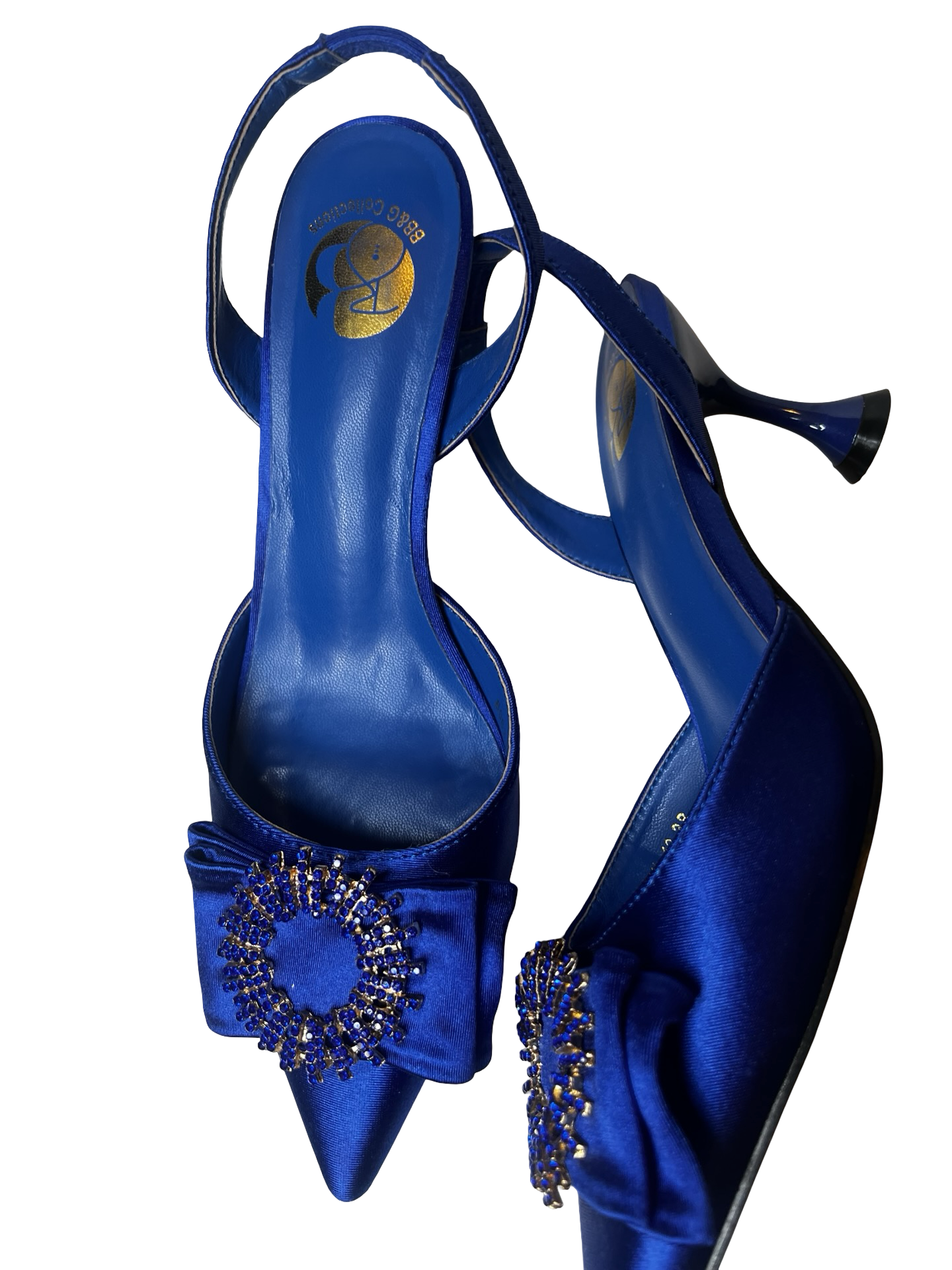 Blue women fashion shoe