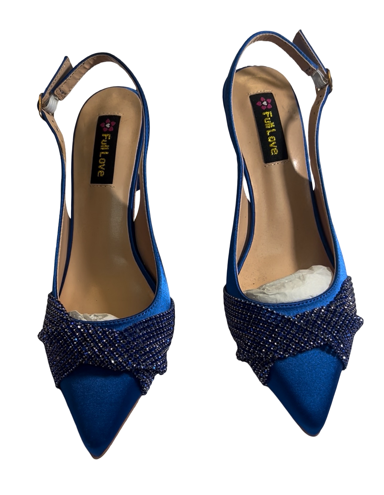 Blue women fashion shoe