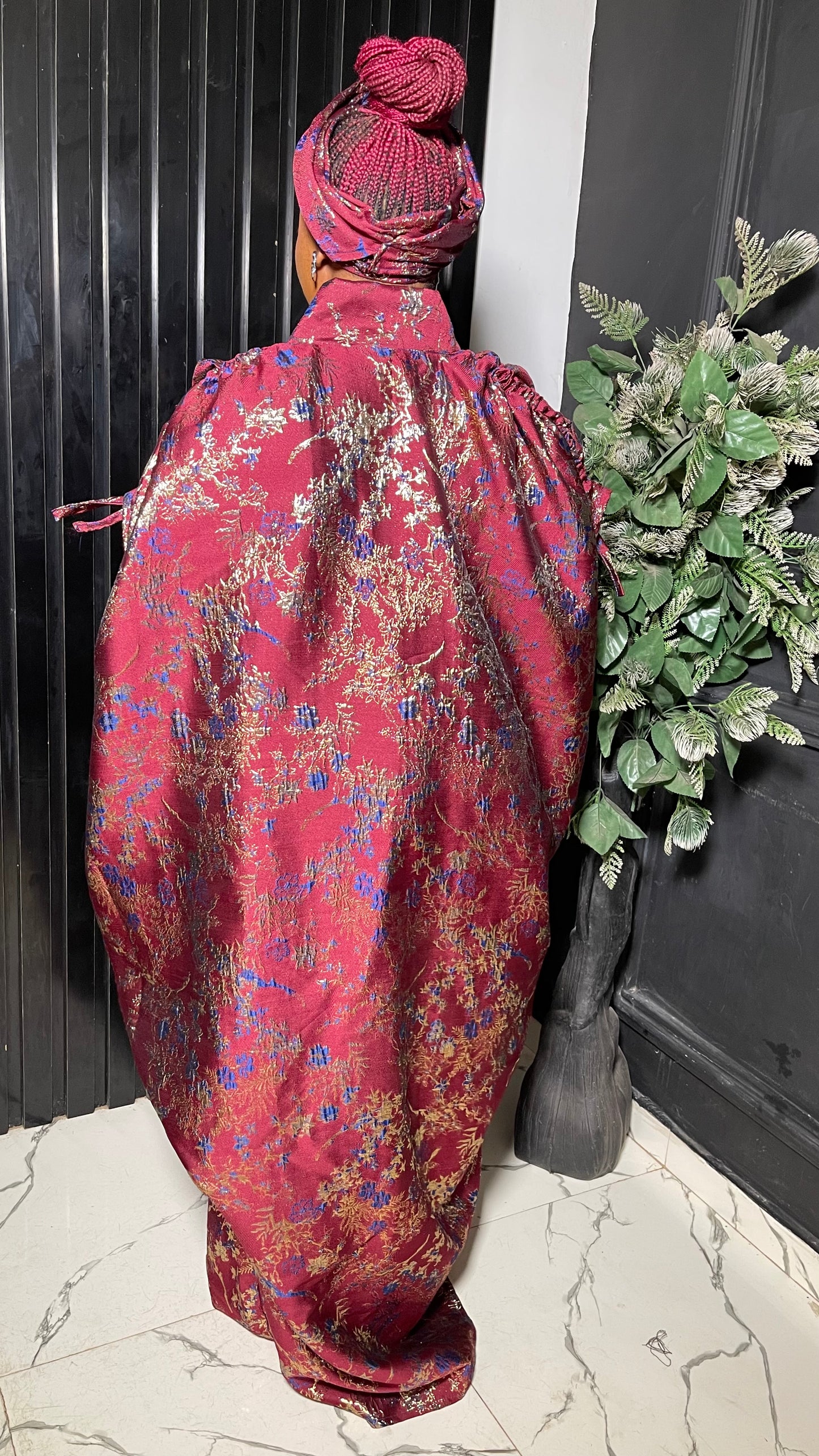 TQ Brocade African Dress