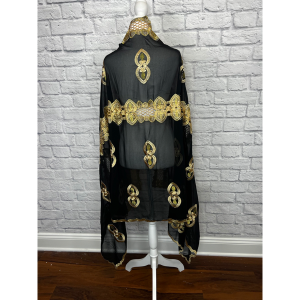 African Scarf Embellished Women Big Size Cotton cotton scarf