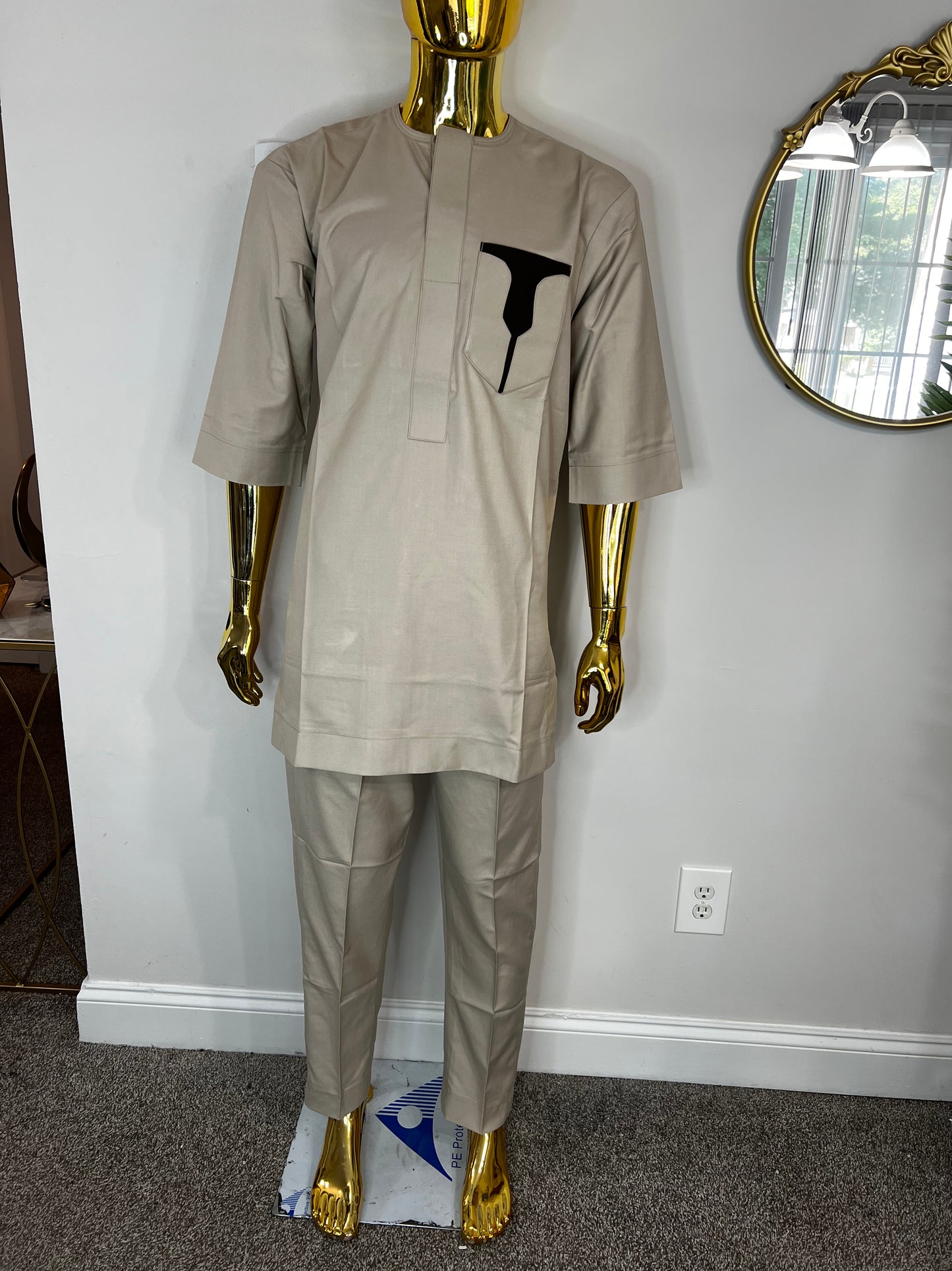 SK African men 2pc (pant with shirt) outfit