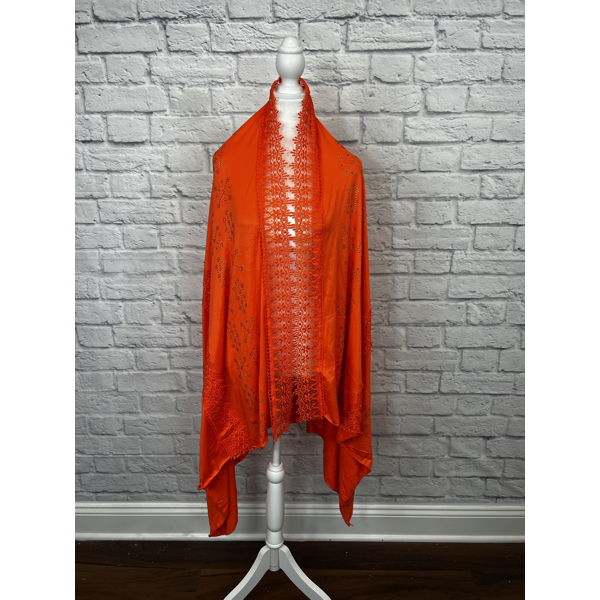 African Scarf Embellished Women Big Size Cotton cotton scarf