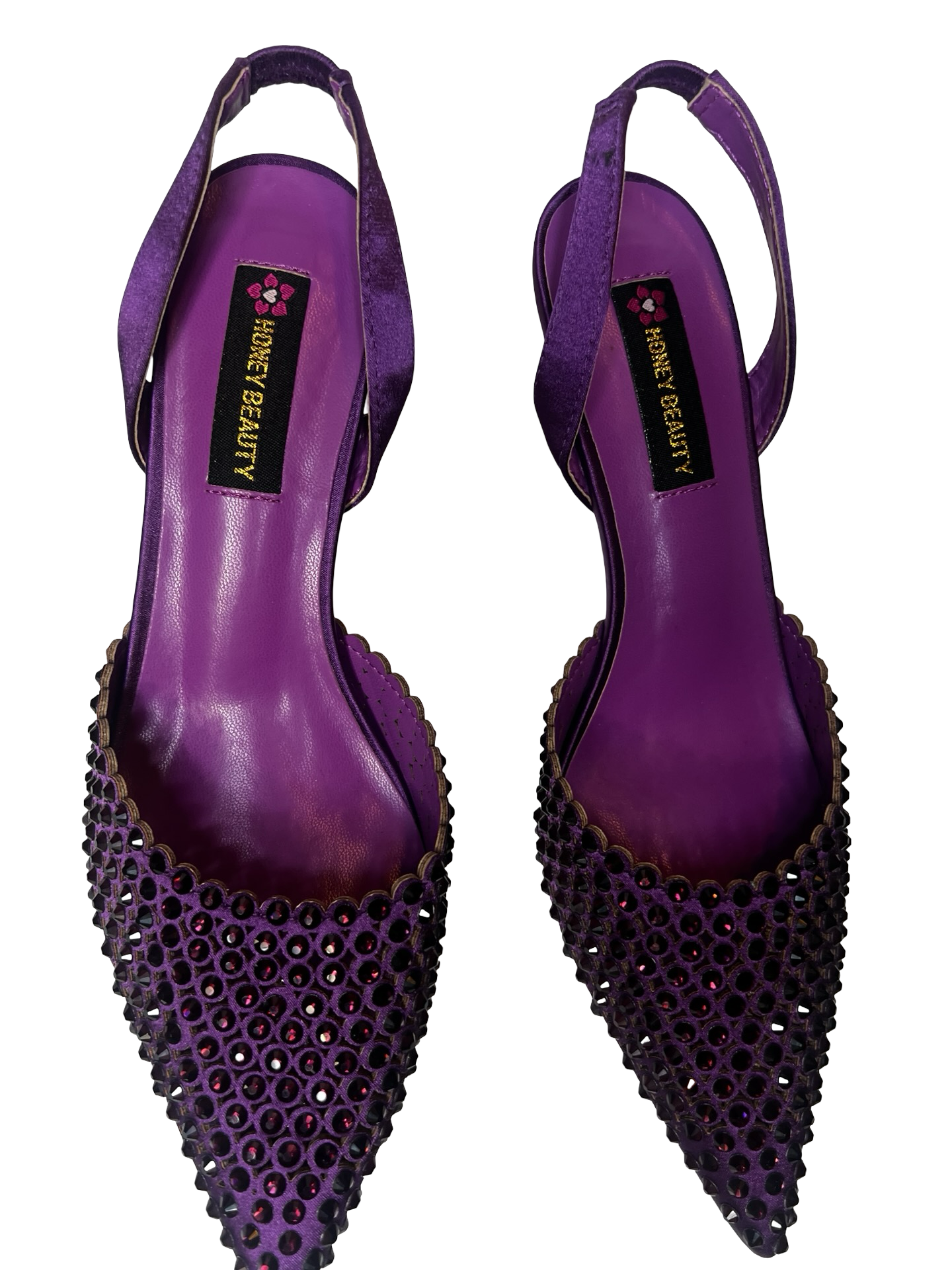 Purple women fashion shoe