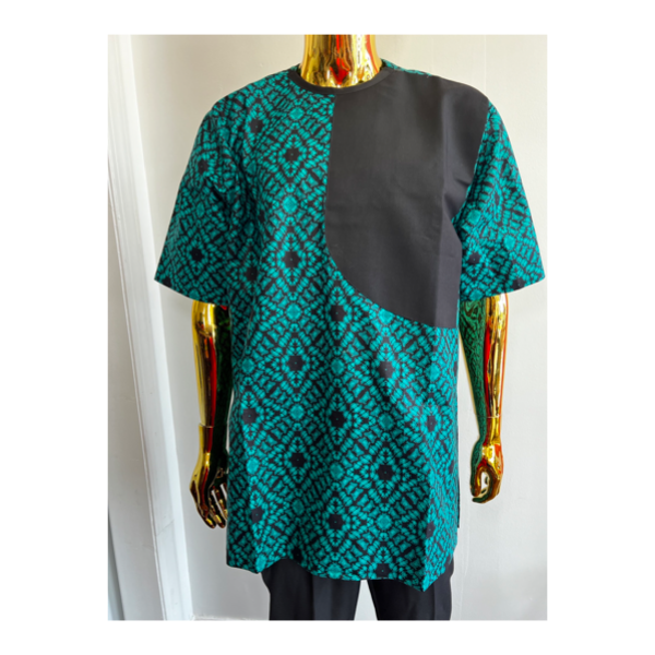 Aremu Ankara African men’s shirt
