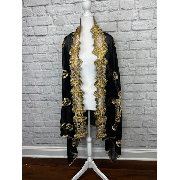 African Scarf Embellished Women Big Size Cotton cotton scarf