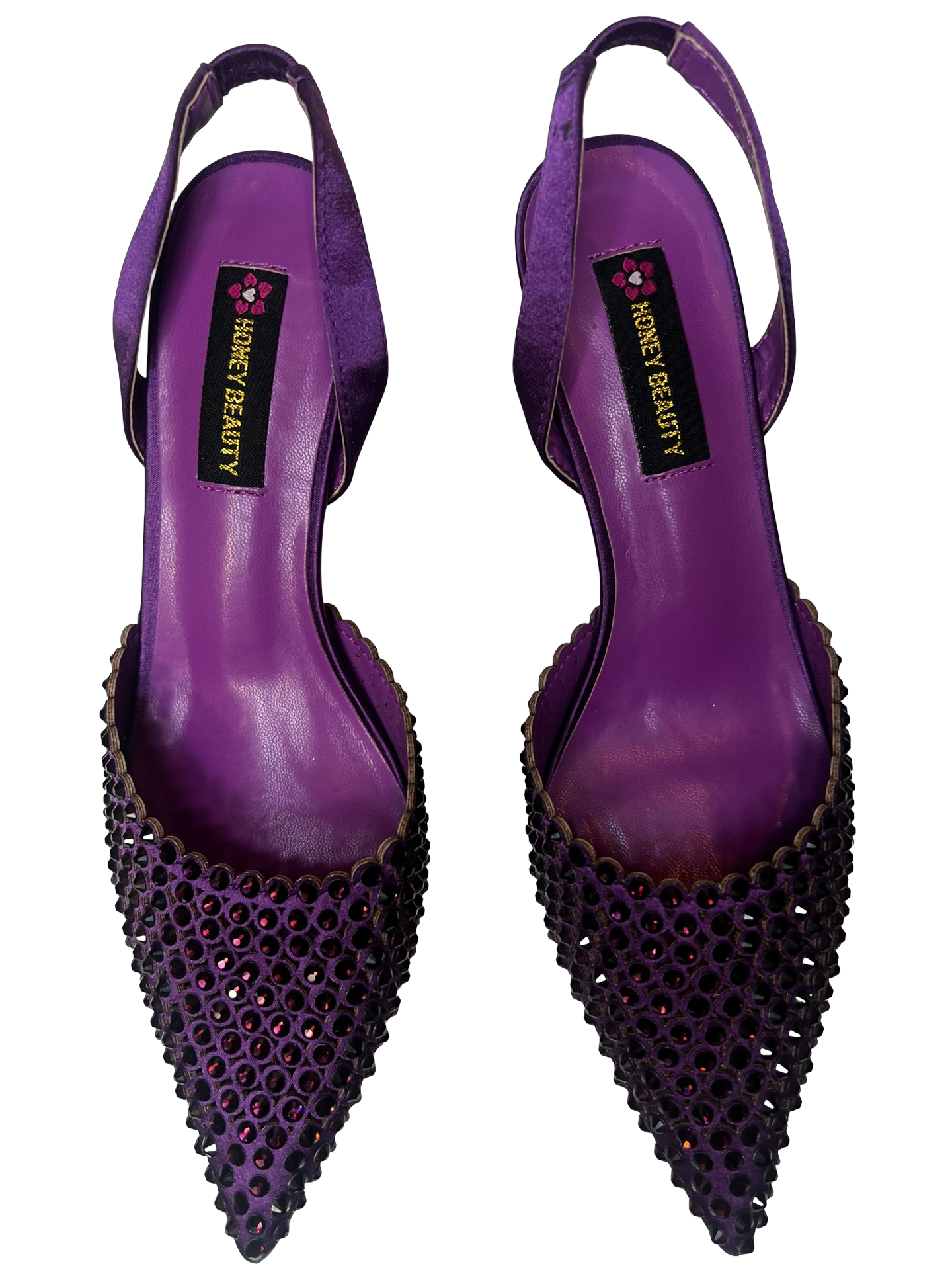 Purple women fashion shoe