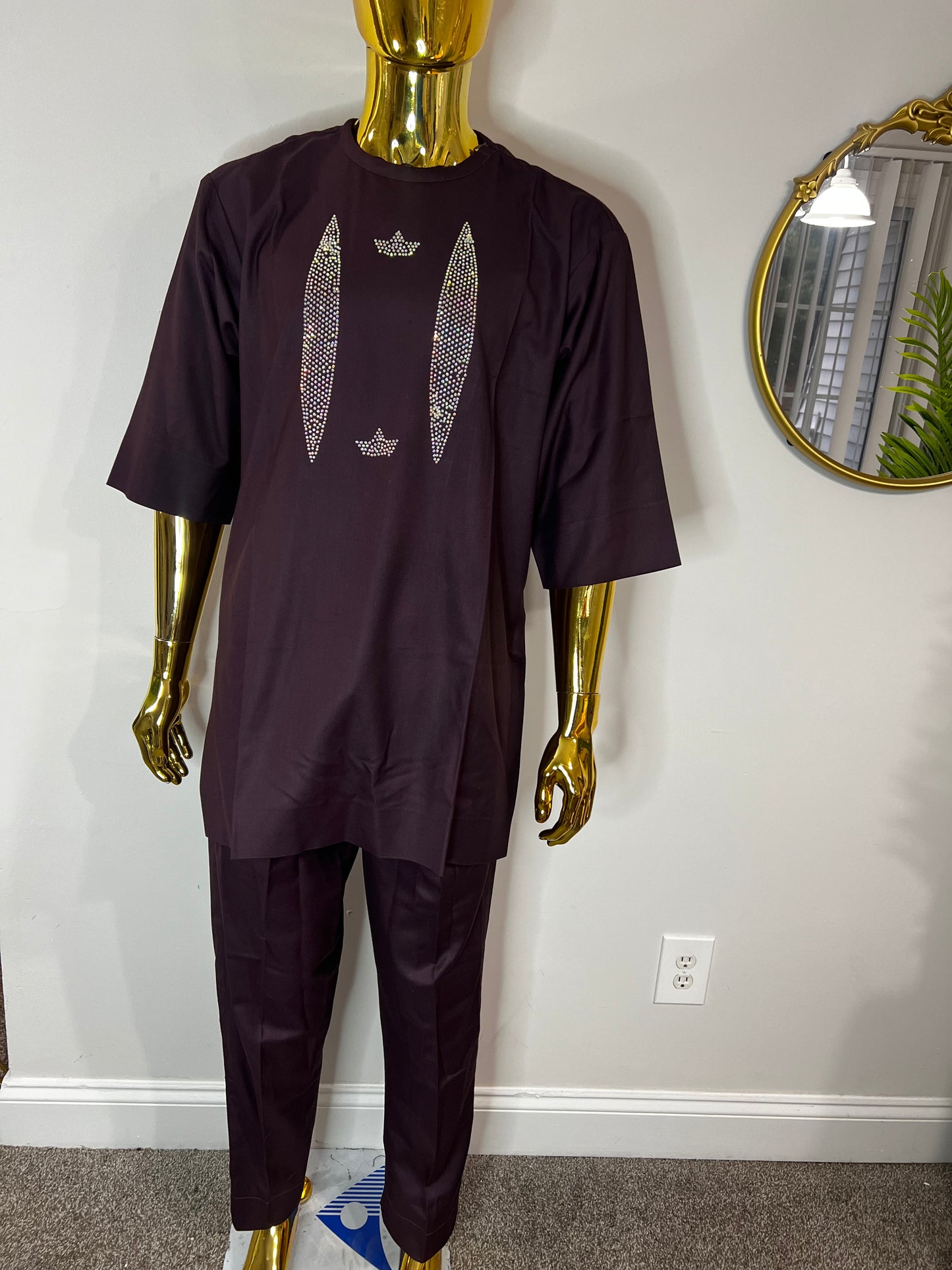 KAY African men 2pc (pant with shirt) outfit