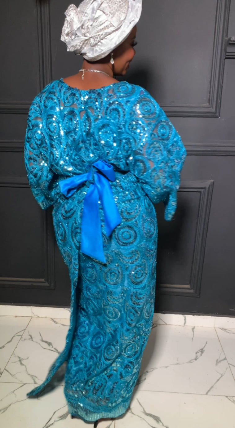 Bola blouse and wrapper lace (iro & buba)