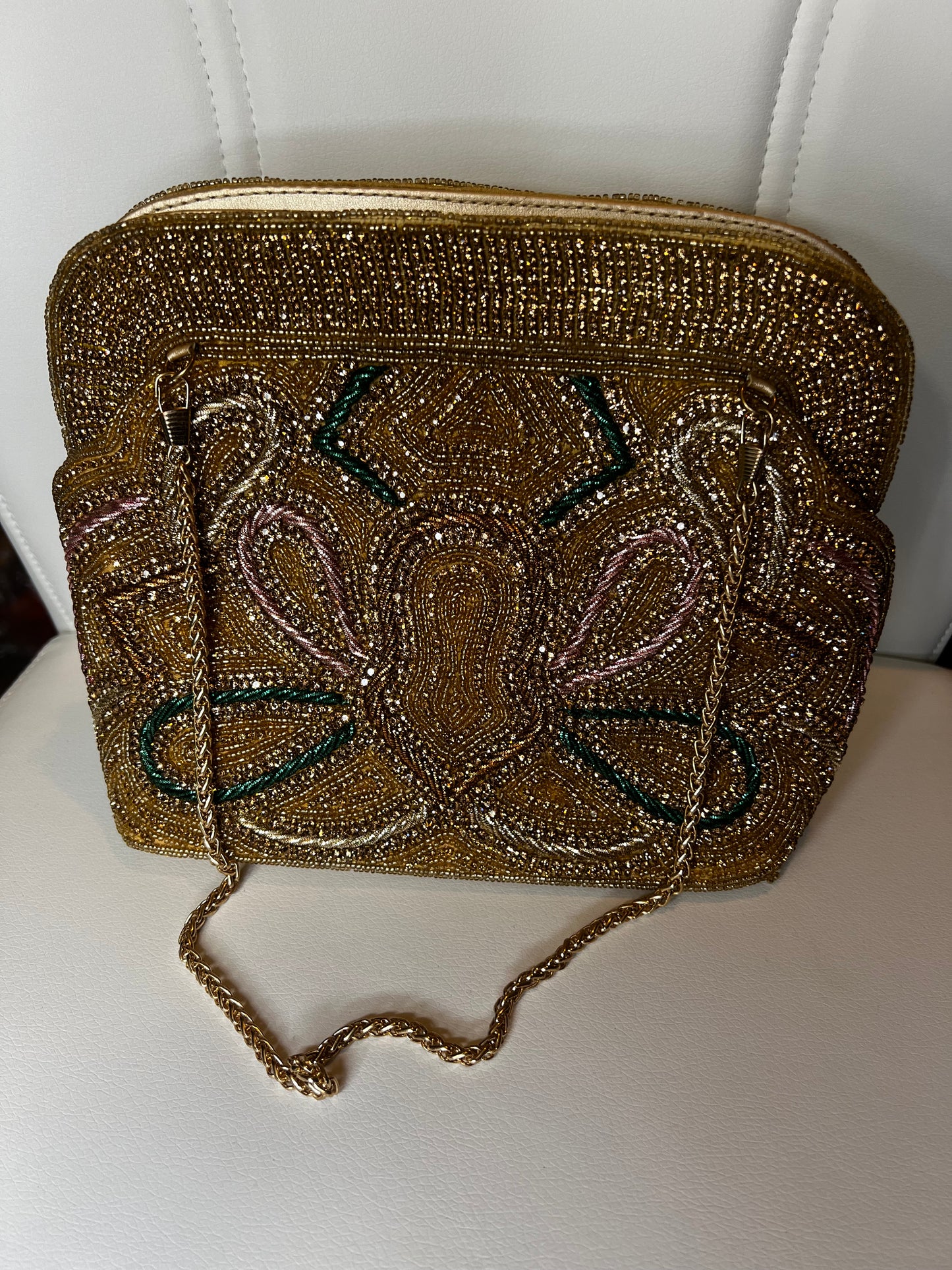Dazzle beaded fashion bag