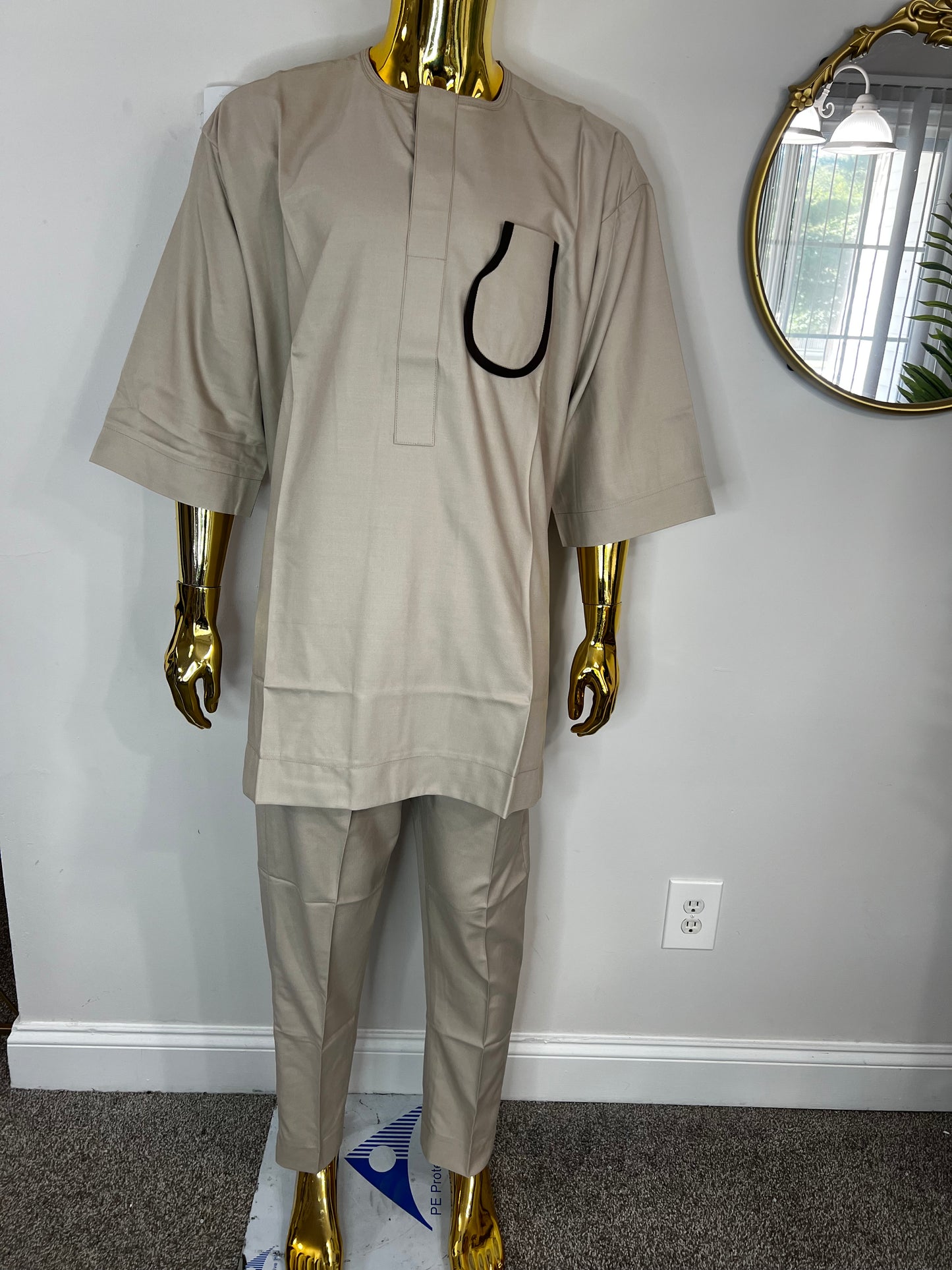 Sam African men 2pc (pant with shirt) outfit