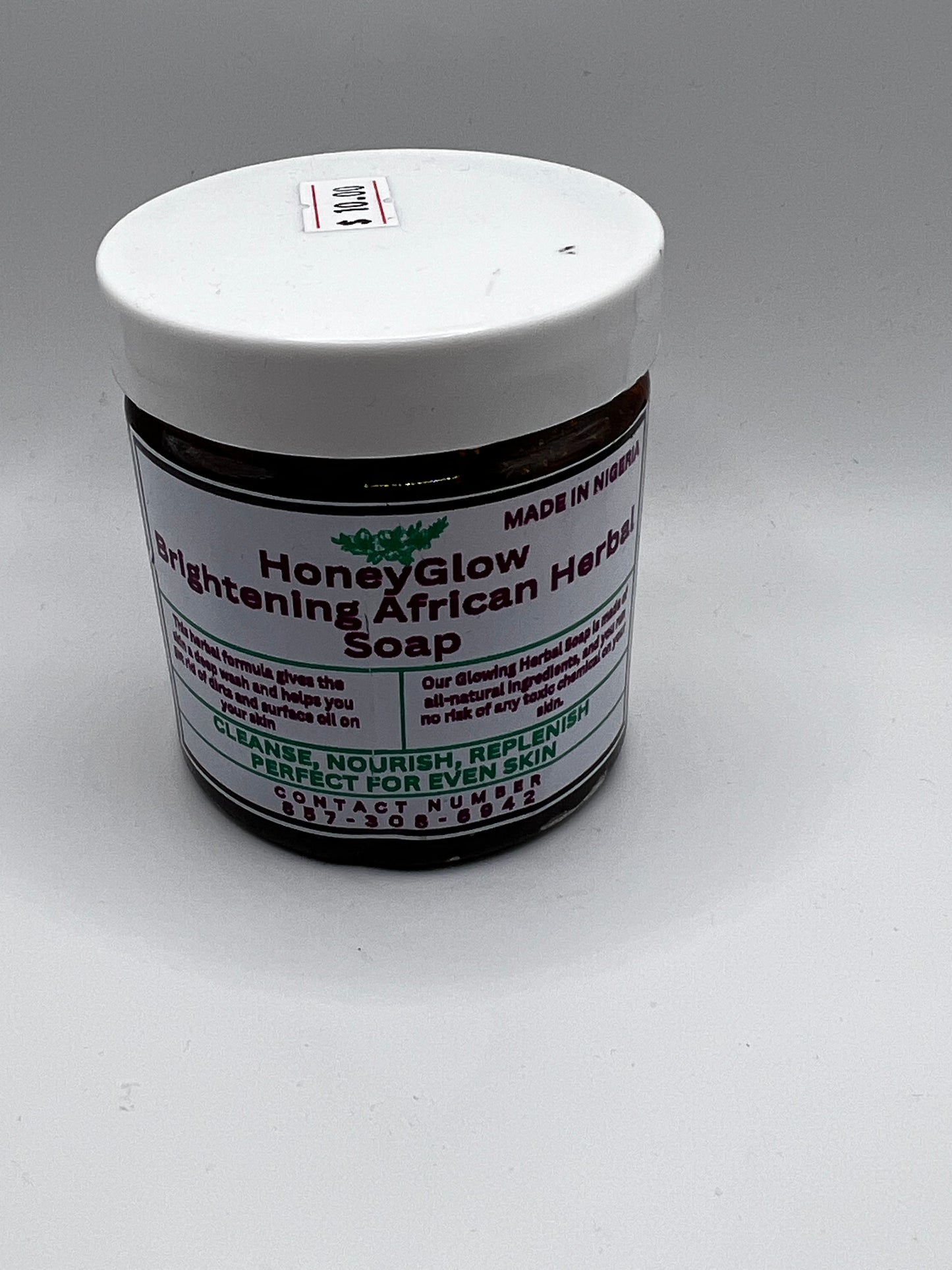 Authentic African black soap
