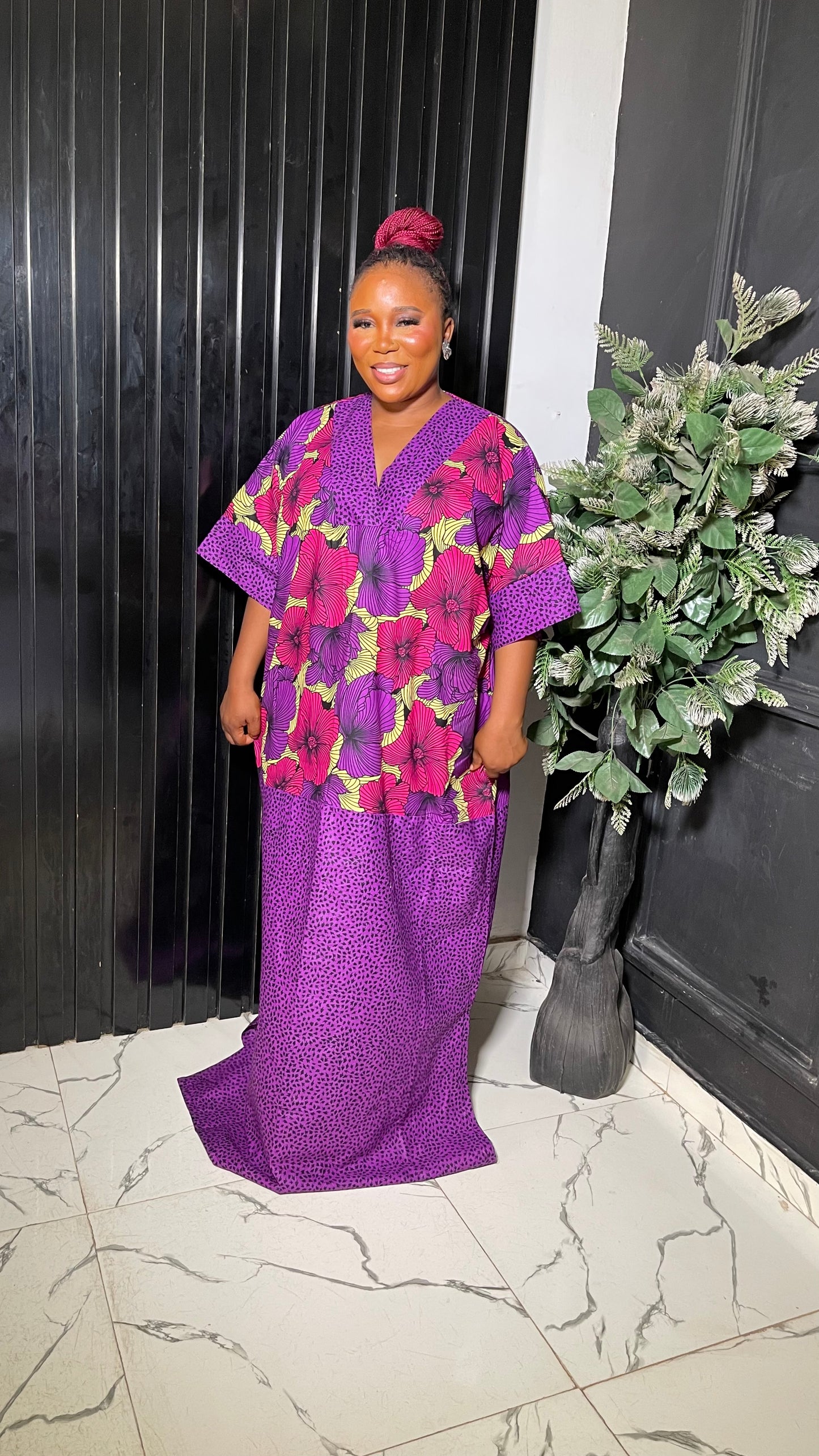 Arike Ankara maxi dress