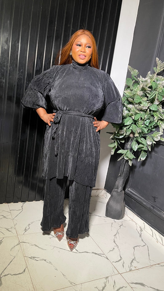 Highly stretchy 2pc set / dress & pant