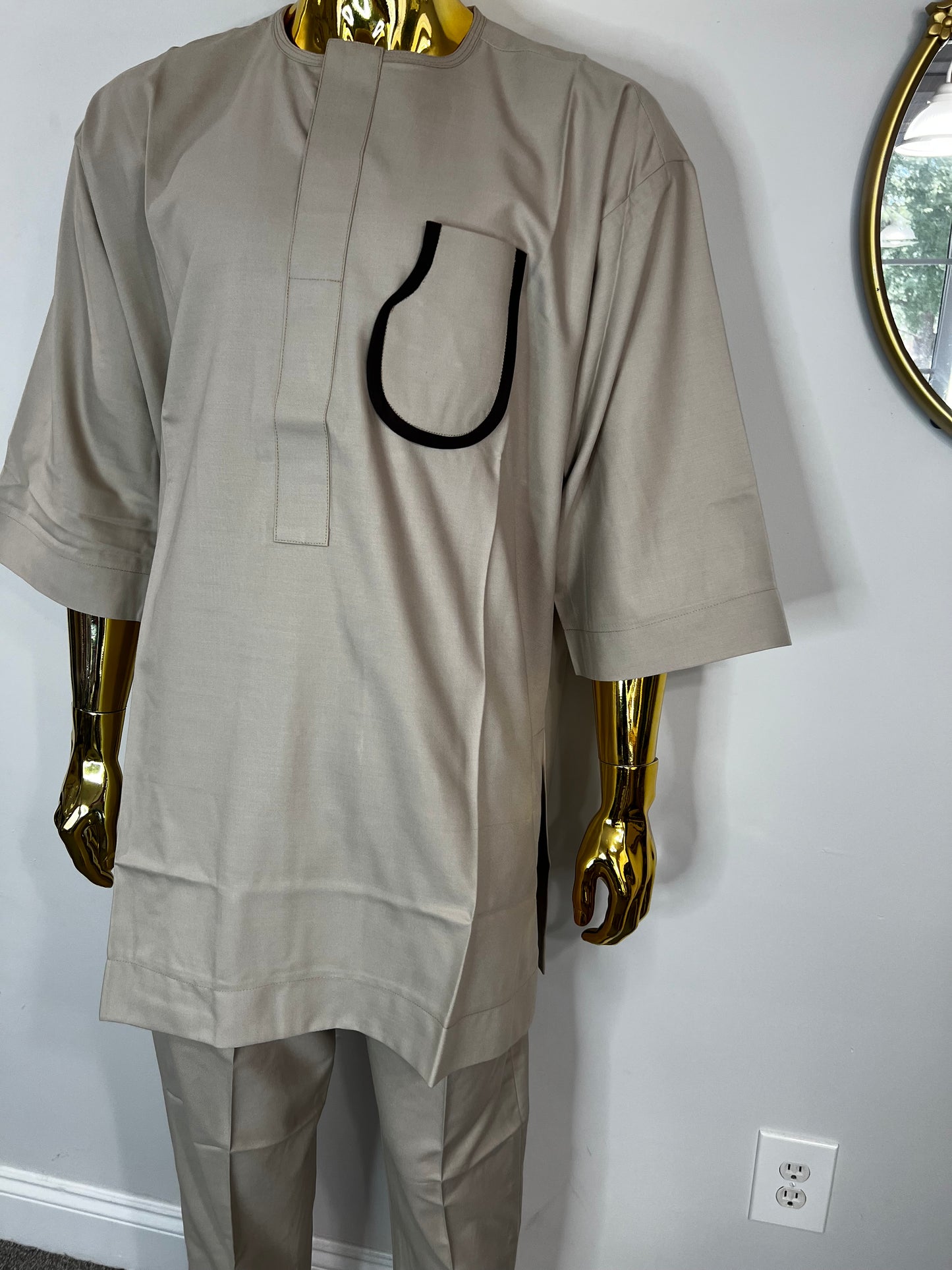 Sam African men 2pc (pant with shirt) outfit