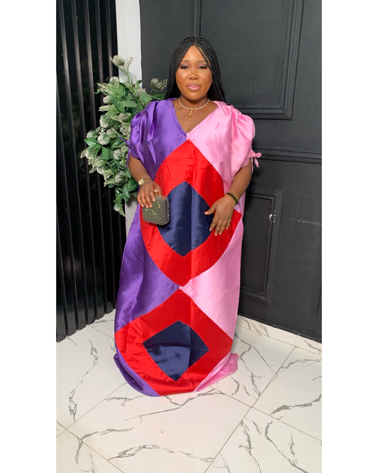 Colorful Micado bubu dress