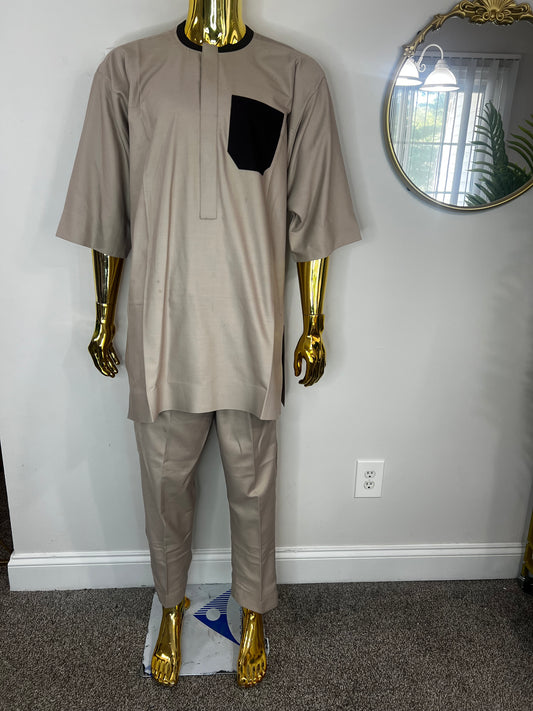 Kenny African men 2pc (pant with shirt) outfit