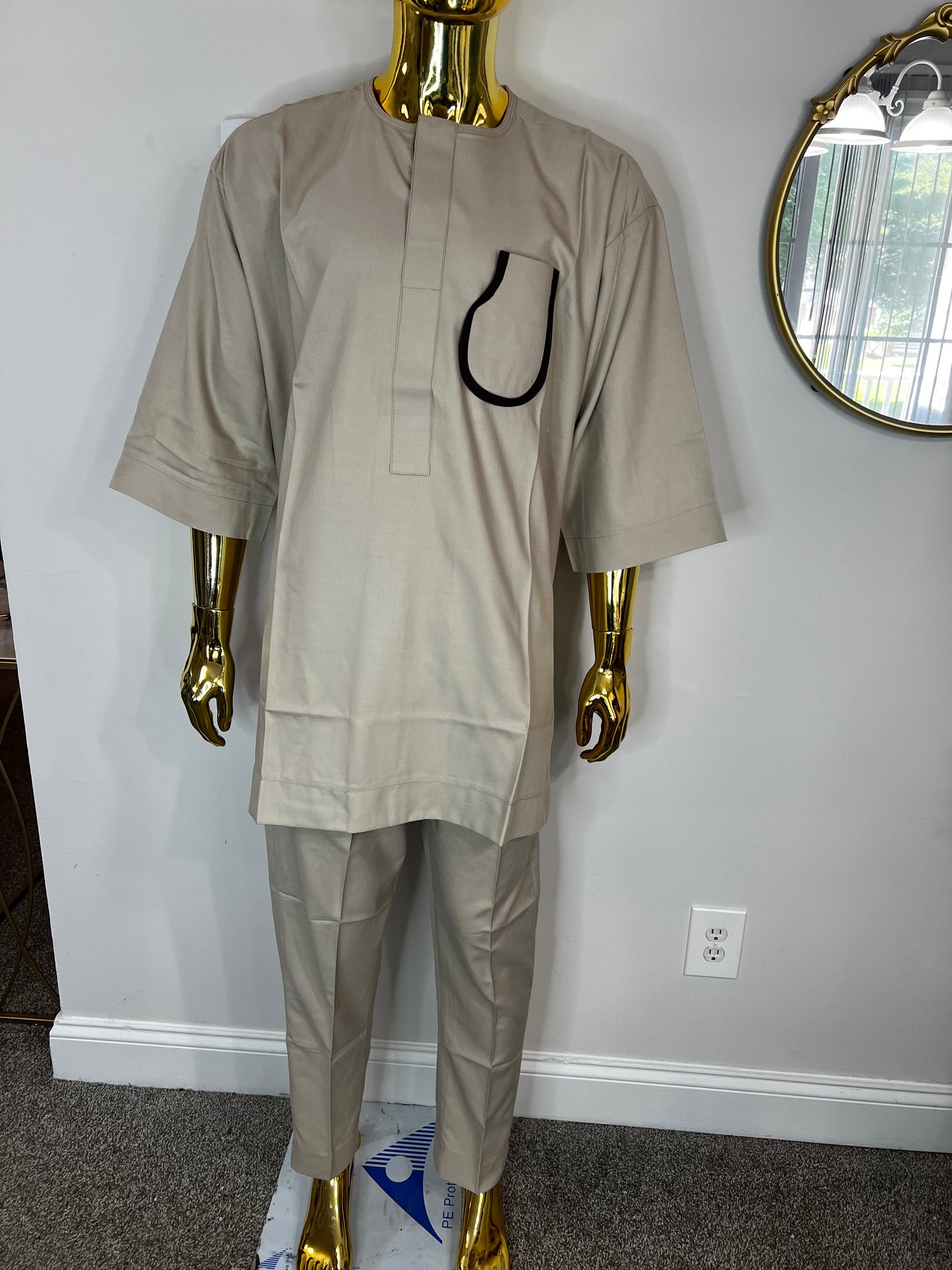 Sam African men 2pc (pant with shirt) outfit