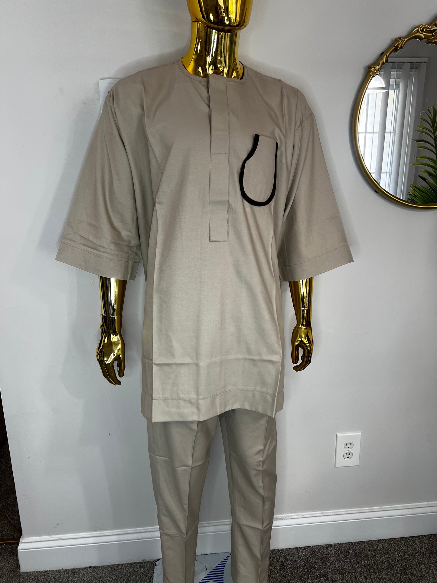 Sam African men 2pc (pant with shirt) outfit