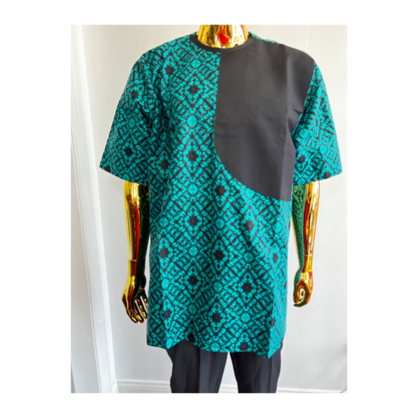 Aremu Ankara African men’s shirt