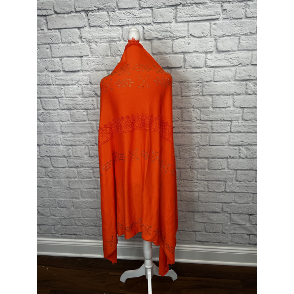 African Scarf Embellished Women Big Size Cotton cotton scarf