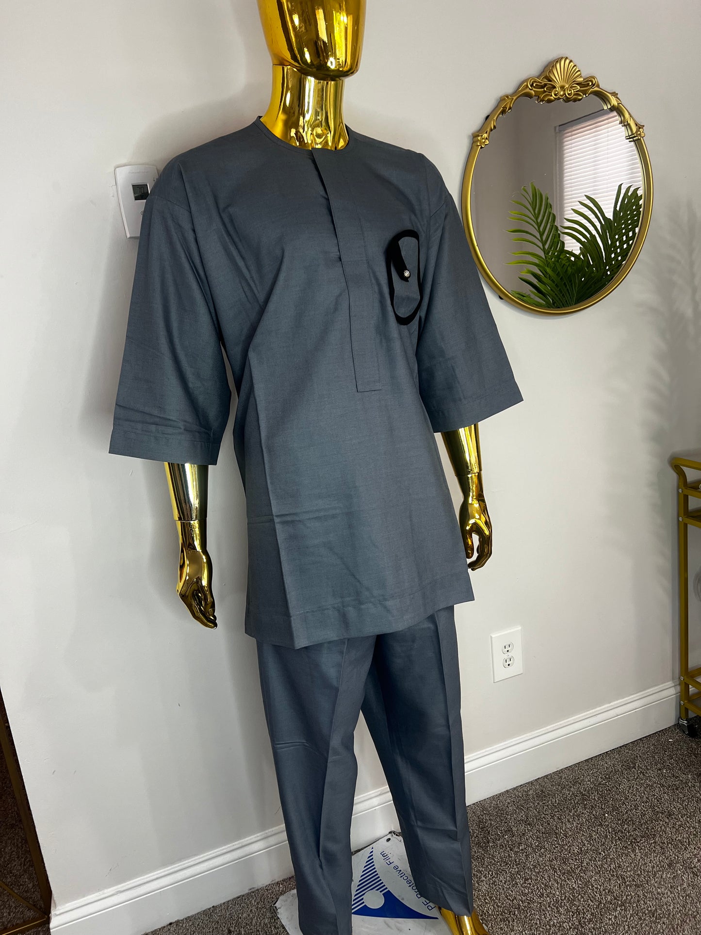 Khalid African men 2pc (pant with shirt) outfit