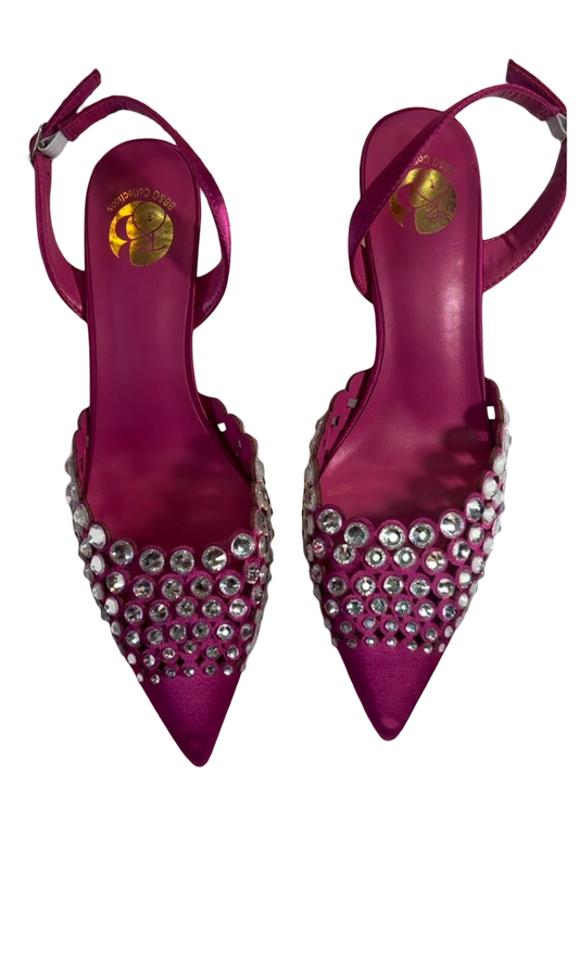 Pink women fashion shoe