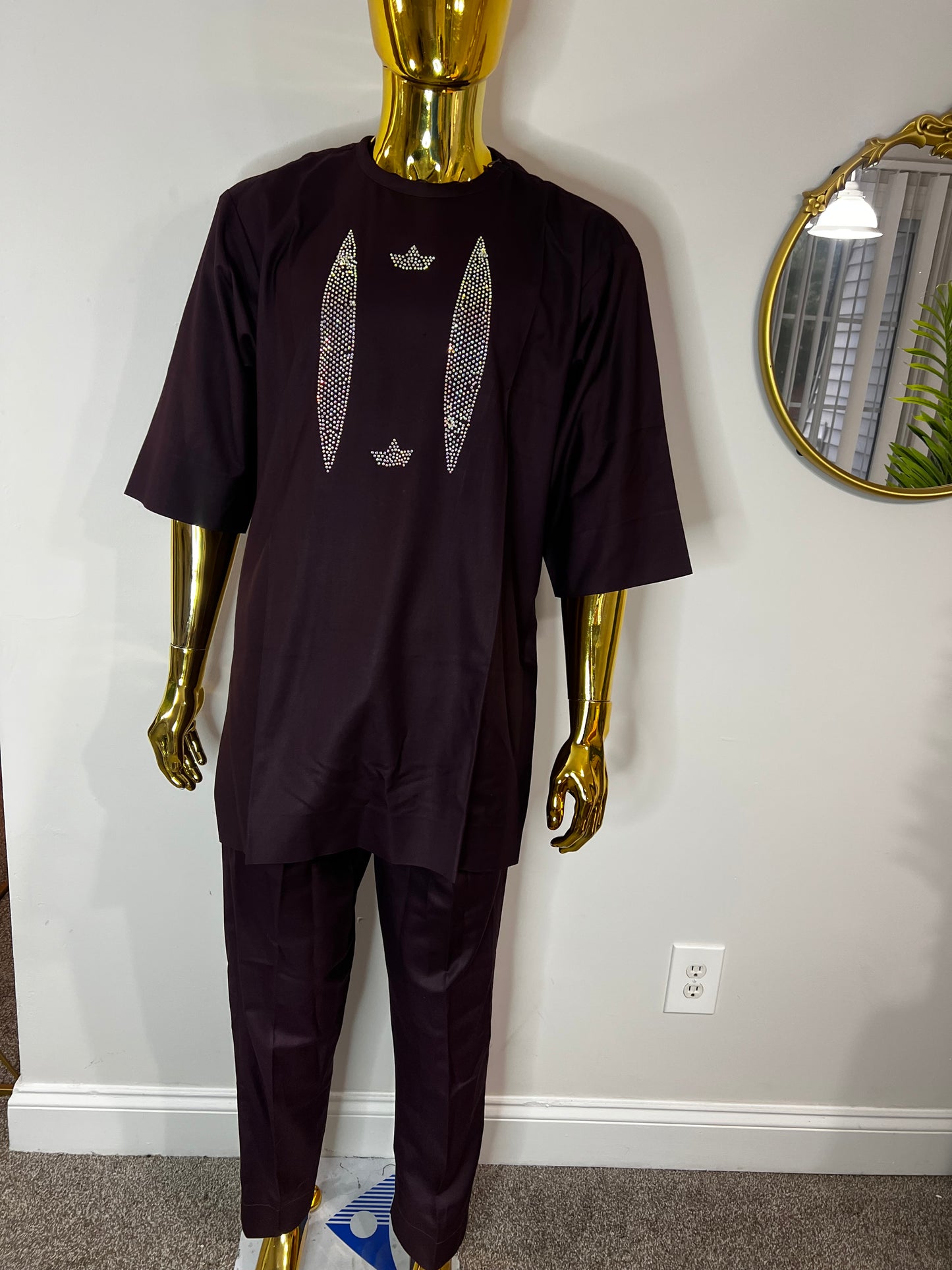 KAY African men 2pc (pant with shirt) outfit