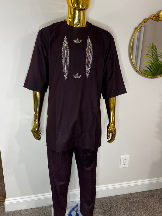 KAY African men 2pc (pant with shirt) outfit