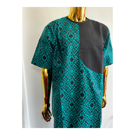 Aremu Ankara African men’s shirt