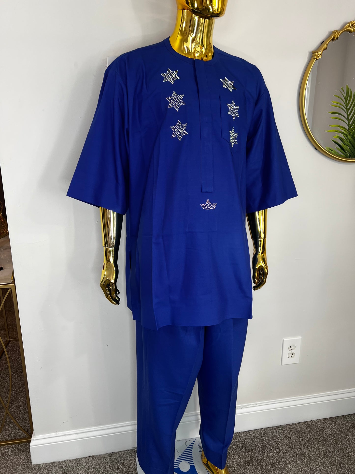 Ayoola African men 2pc (pant with shirt) outfit