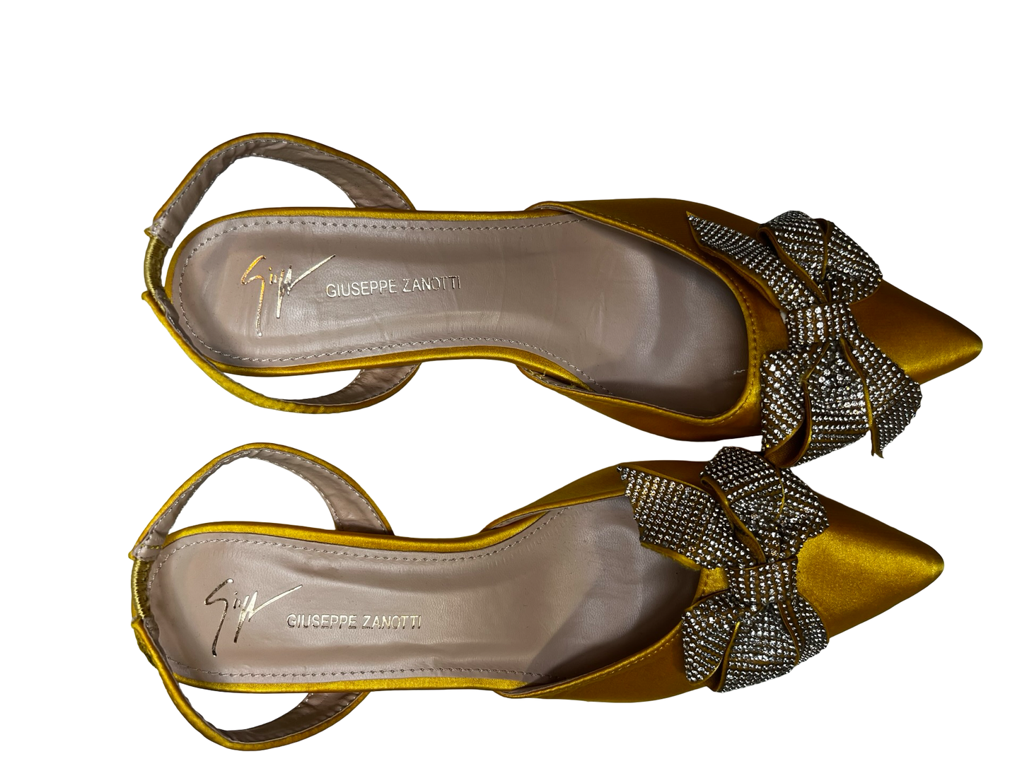 Yellow women fashion shoe