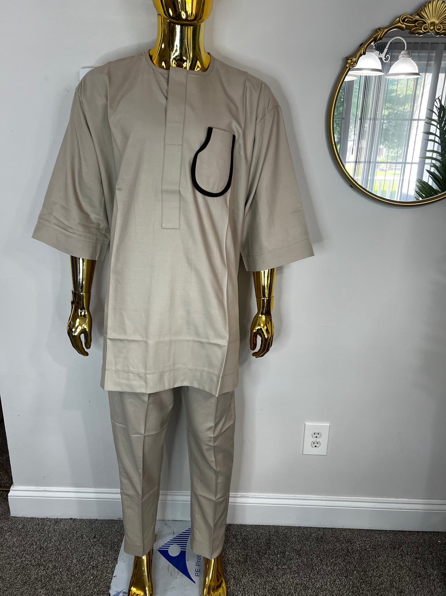 Sam African men 2pc (pant with shirt) outfit