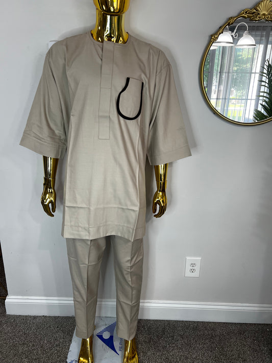 Sam African men 2pc (pant with shirt) outfit