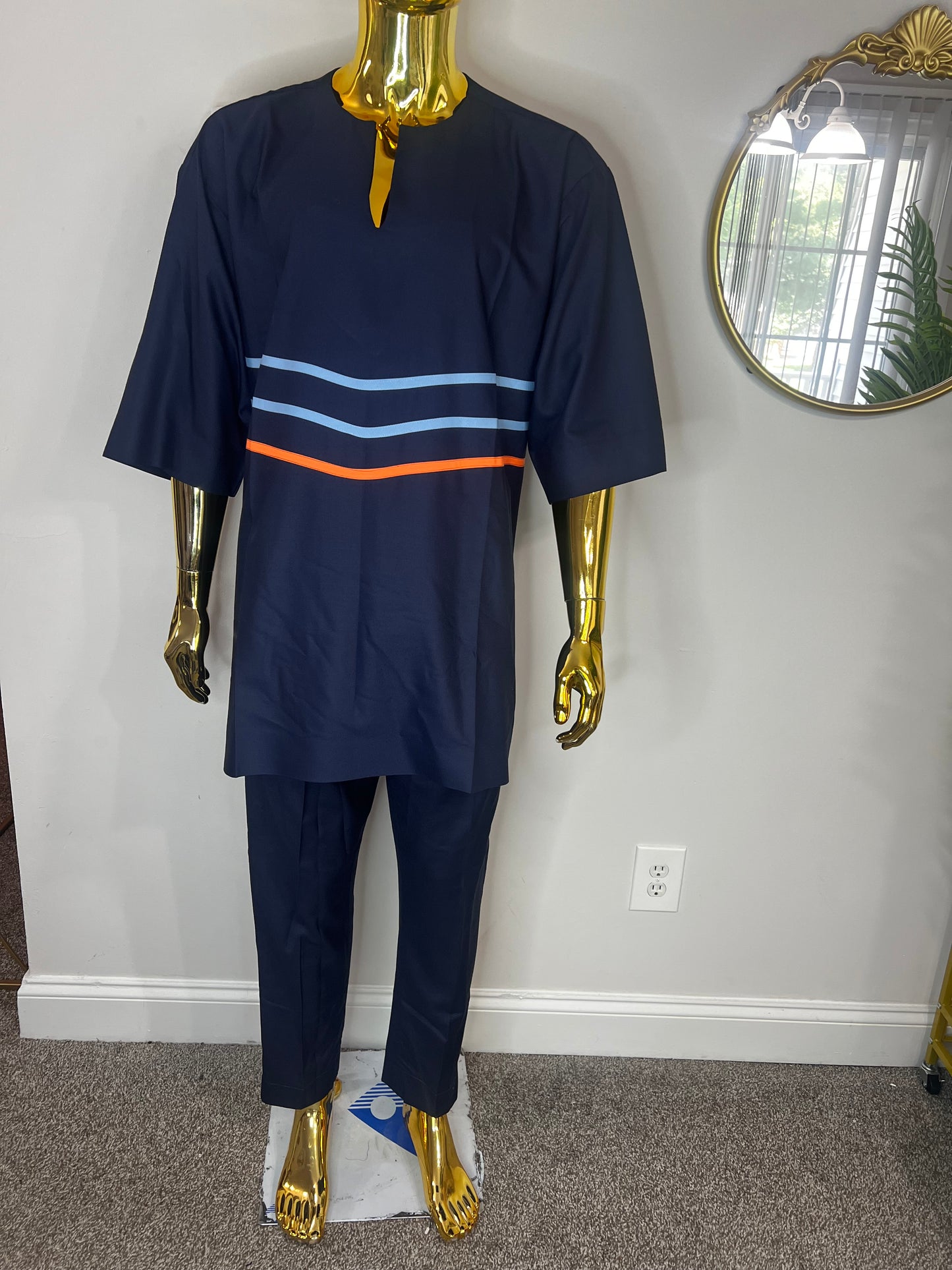 Joe African men 2pc (pant with shirt) outfit
