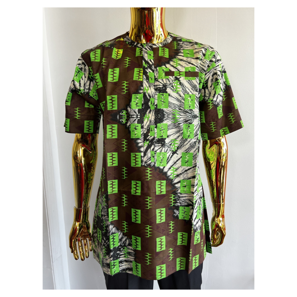 Ola Ankara African men’s shirt