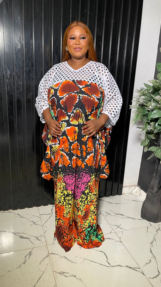 Colorful bubu kaftan