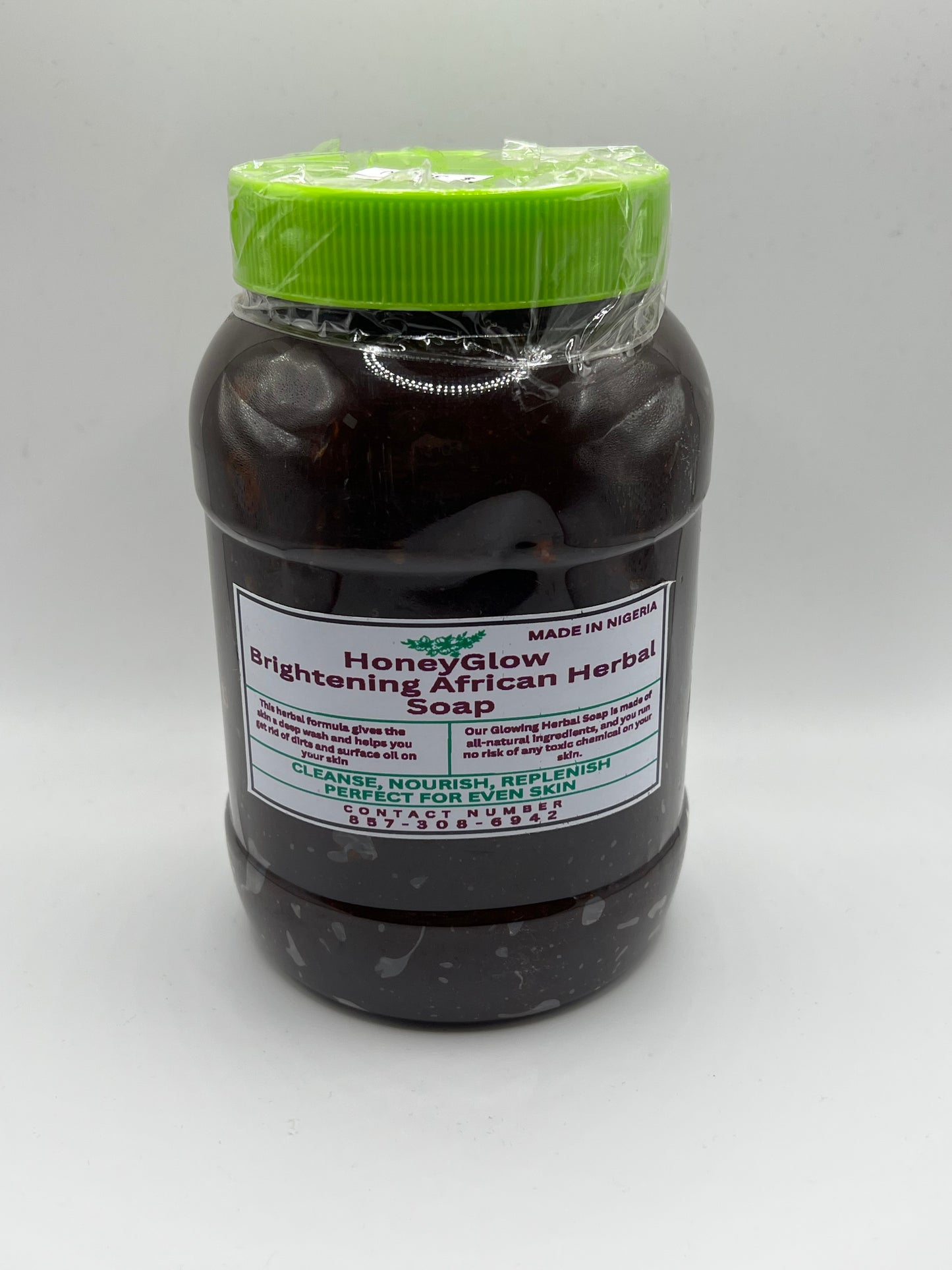 Authentic African black soap