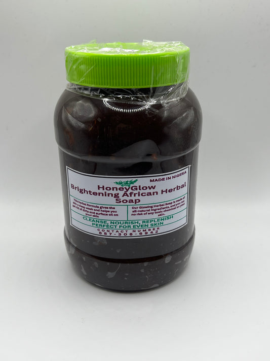 Authentic African black soap