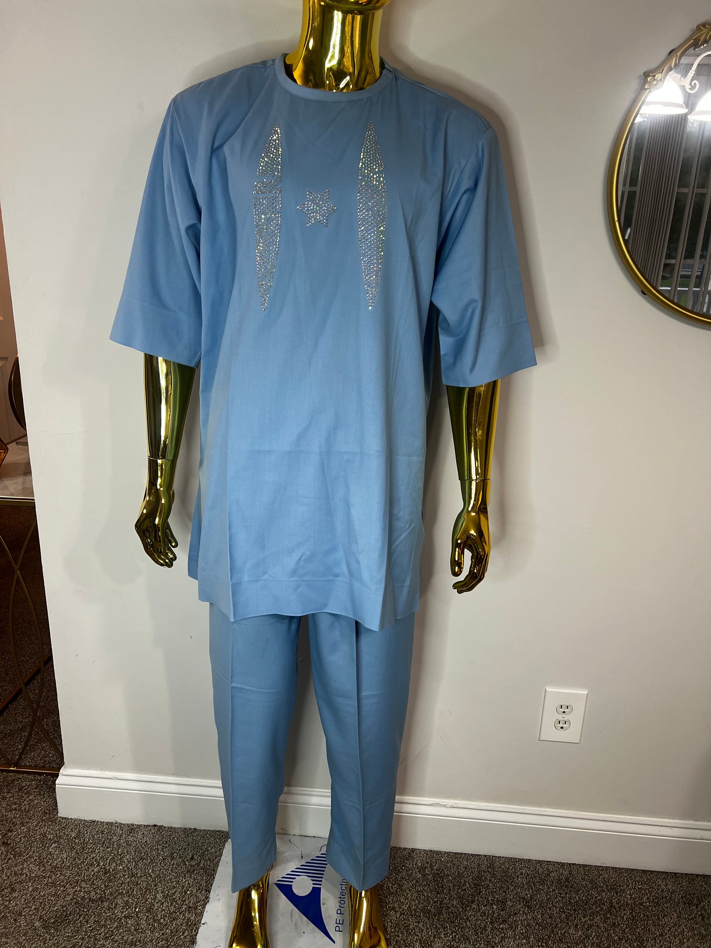 KAY African men 2pc (pant with shirt) outfit