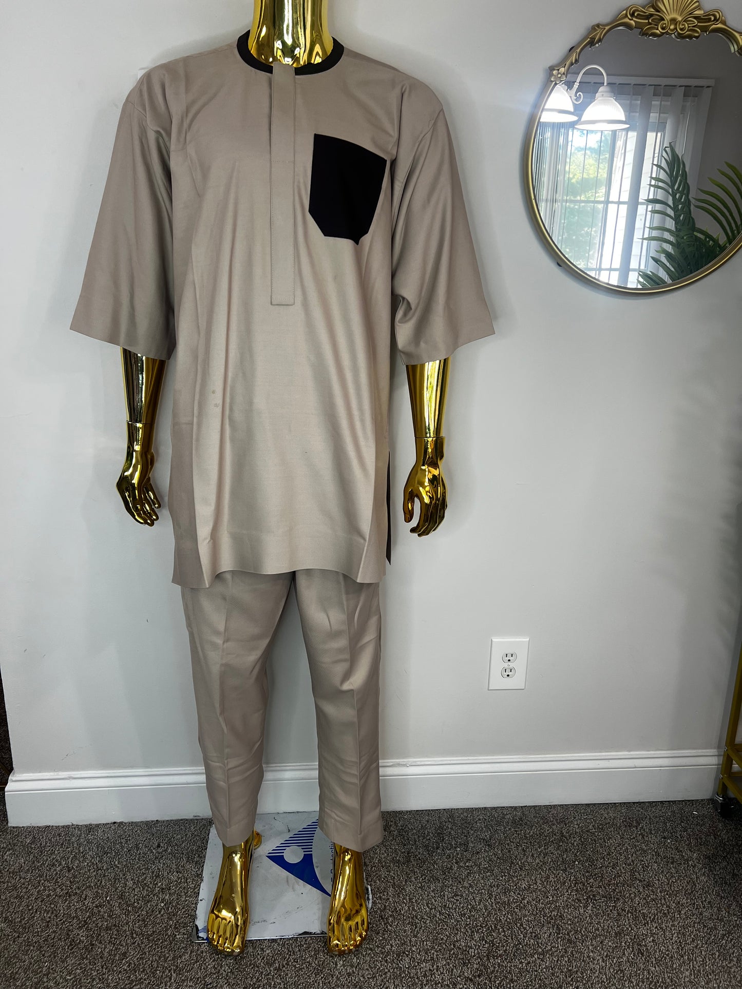 Kenny African men 2pc (pant with shirt) outfit
