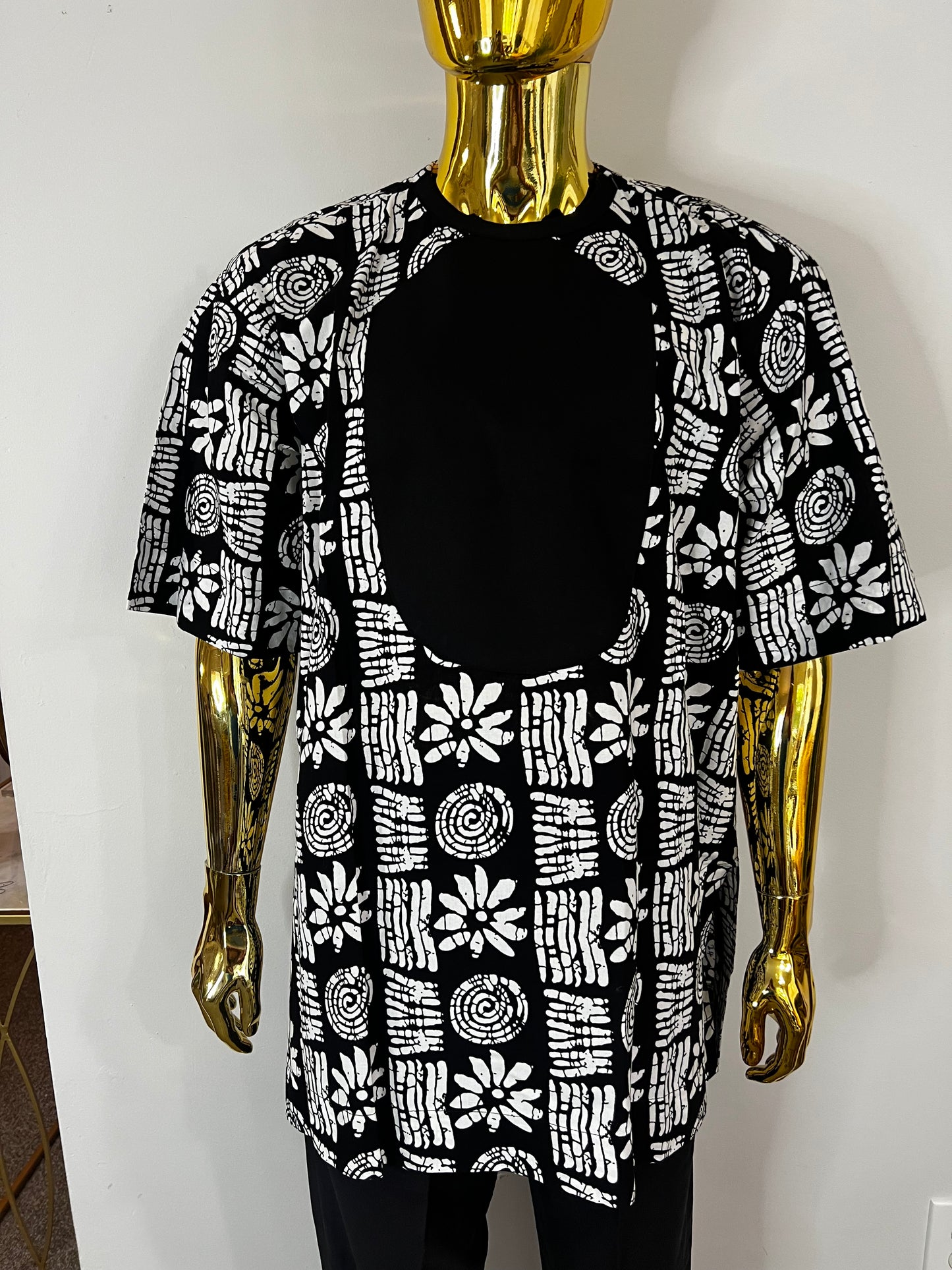 Rich Ankara African men’s shirt