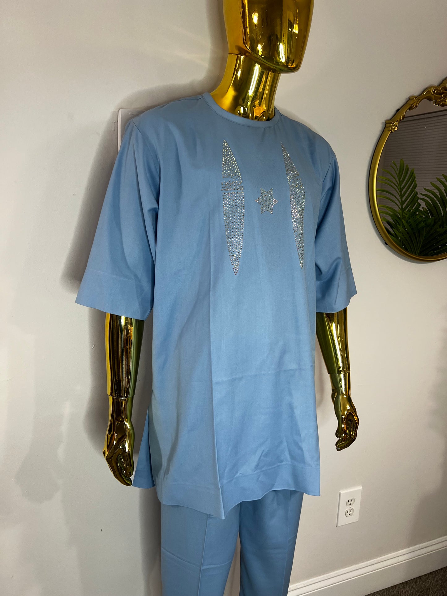 KAY African men 2pc (pant with shirt) outfit