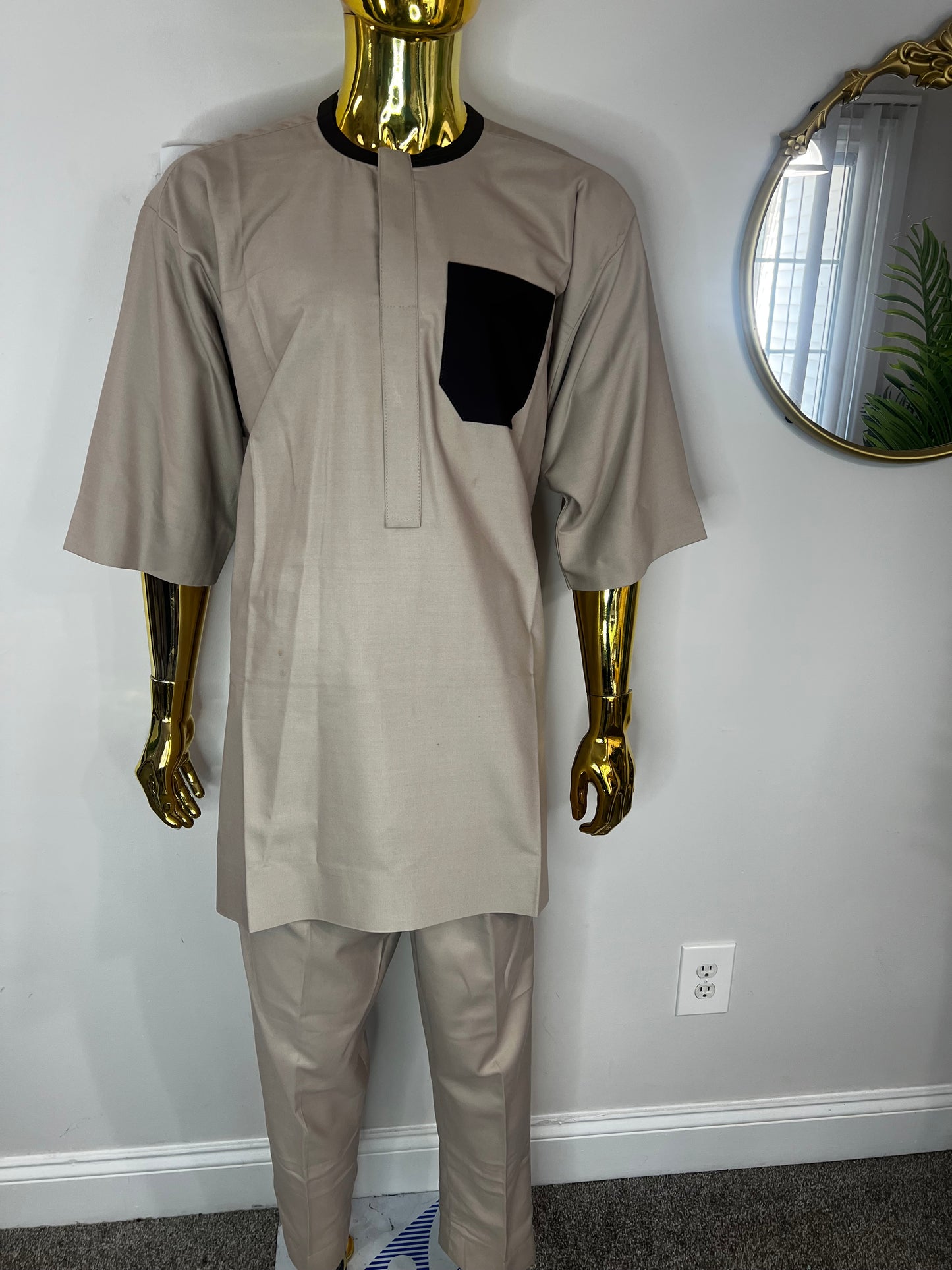 Kenny African men 2pc (pant with shirt) outfit