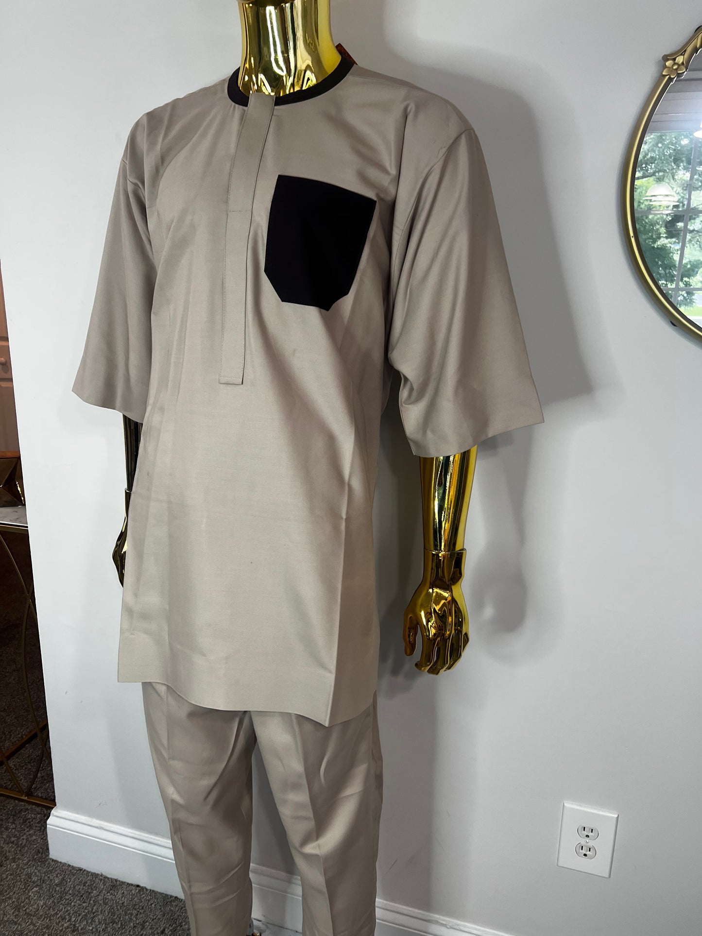 Kenny African men 2pc (pant with shirt) outfit