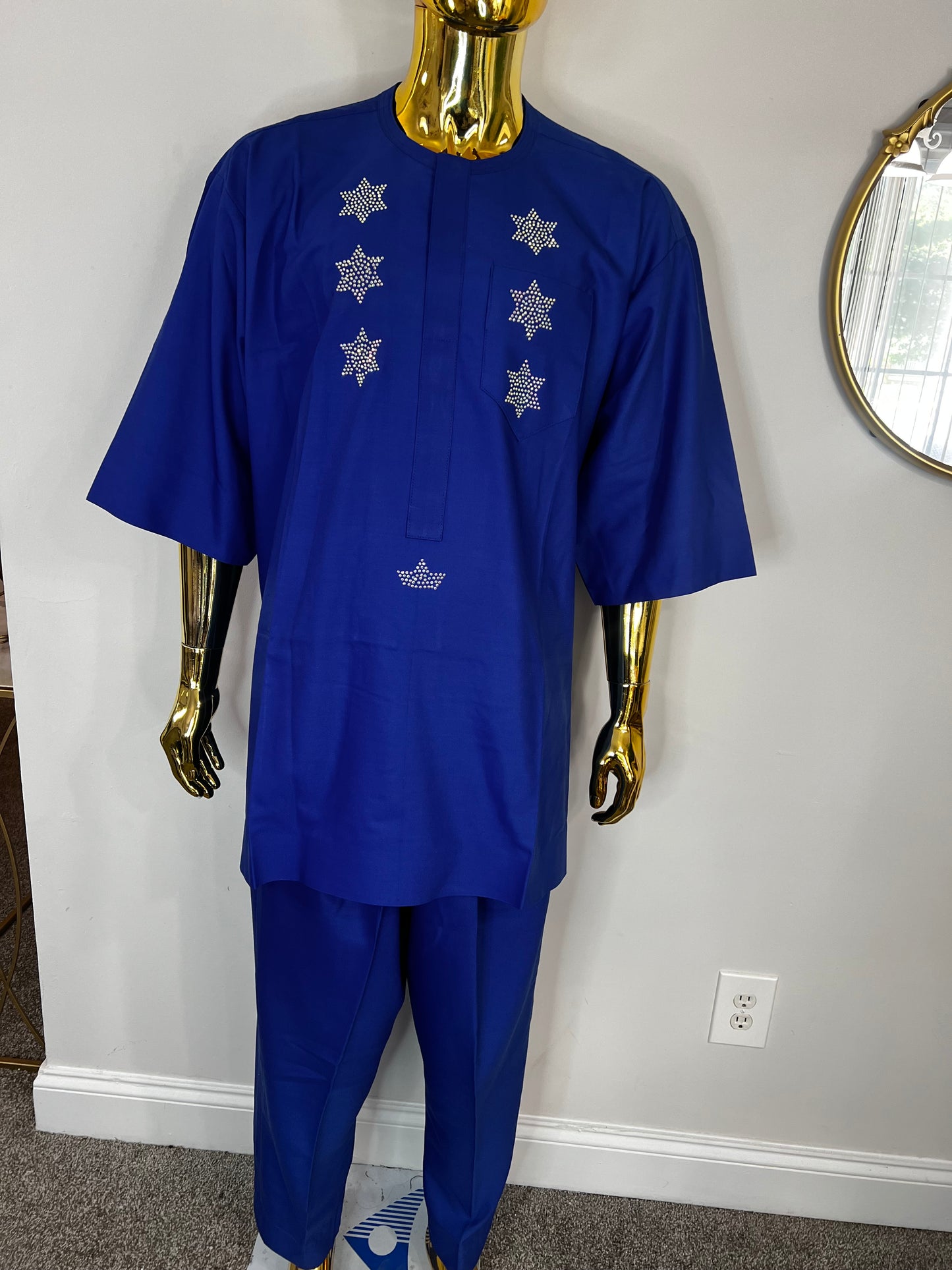 Ayoola African men 2pc (pant with shirt) outfit