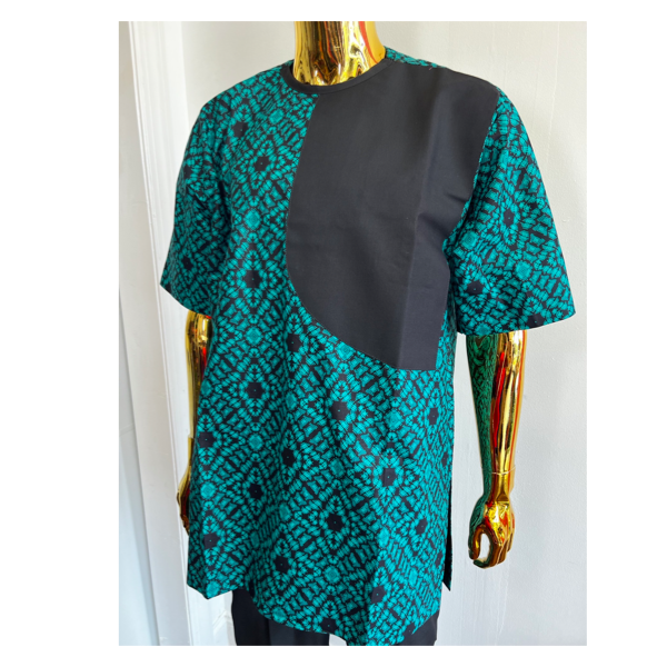 Aremu Ankara African men’s shirt