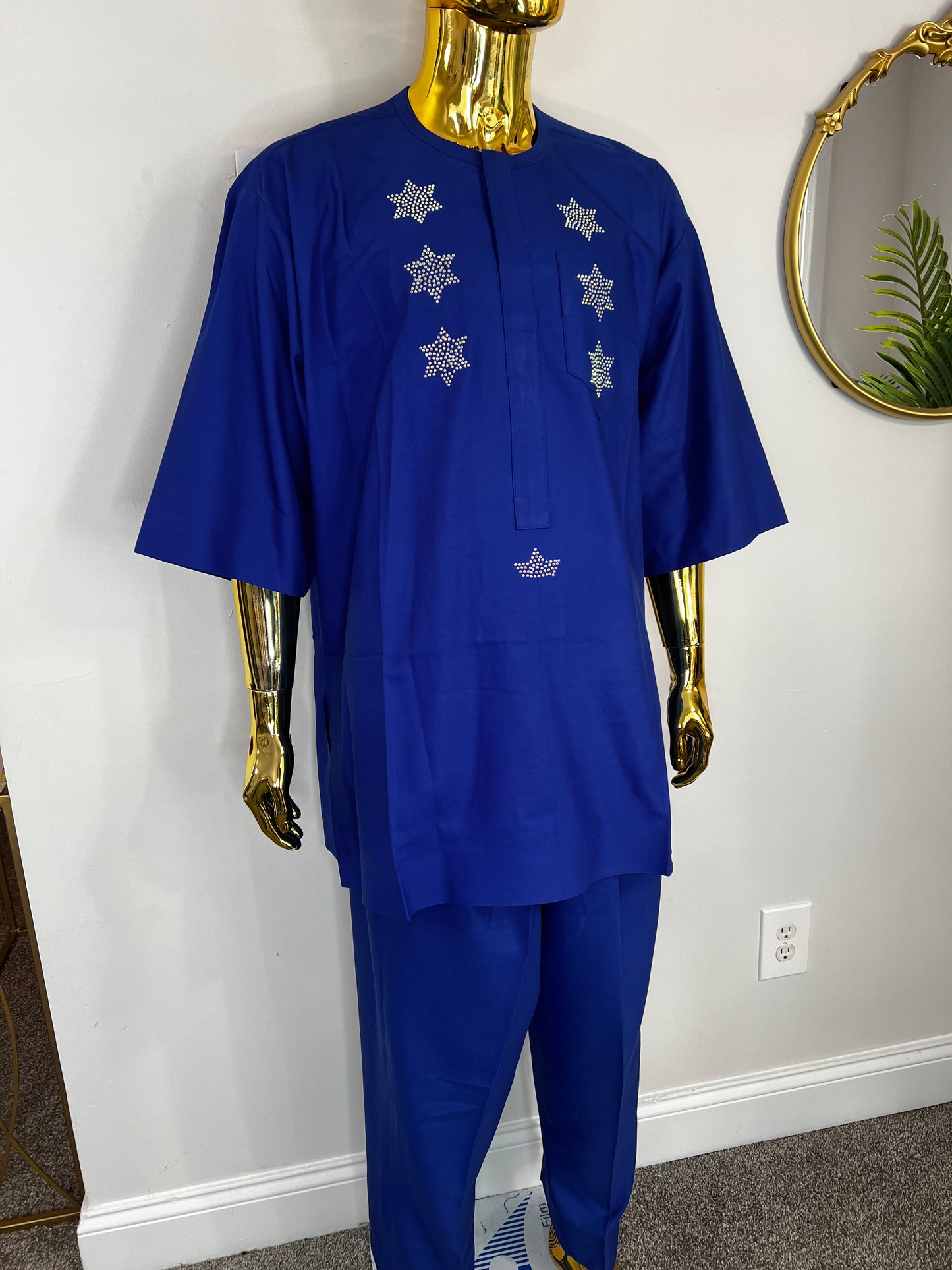 Ayoola African men 2pc (pant with shirt) outfit