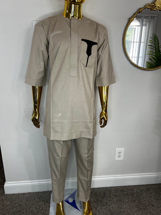 SK African men 2pc (pant with shirt) outfit