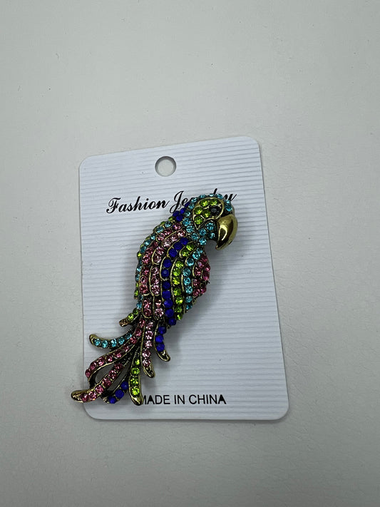 BROOCH- Exquisite Rhinestone leaf pin Brooch for women