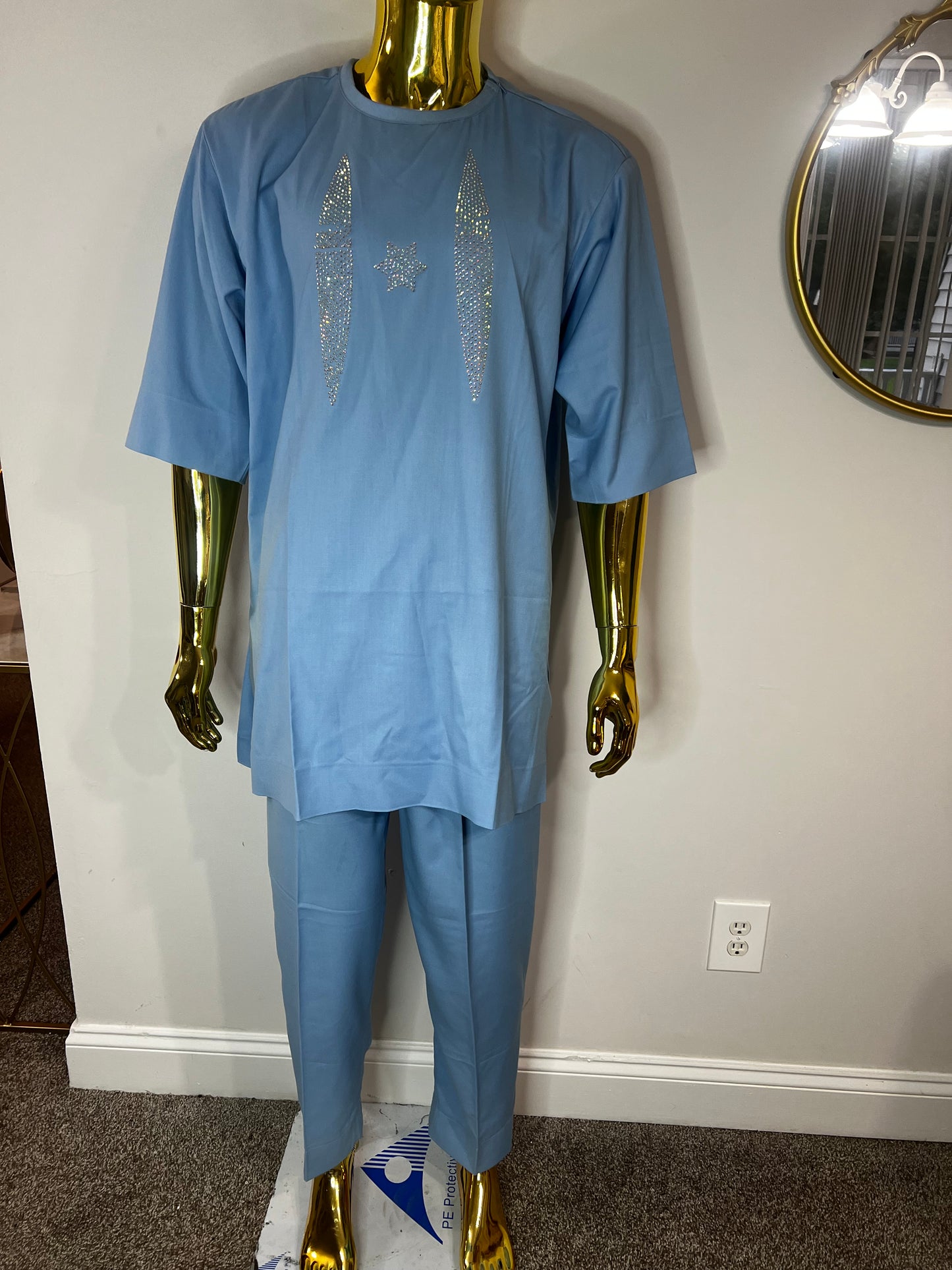 KAY African men 2pc (pant with shirt) outfit